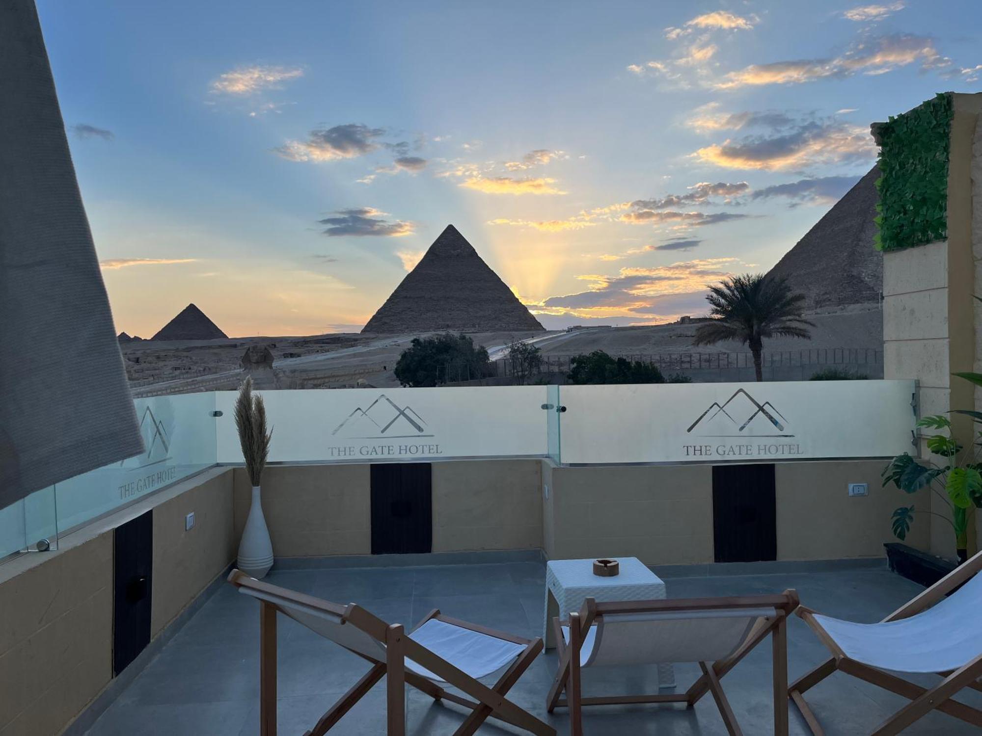 The Gate Hotel Front Pyramids & Sphinx View Kafrat al Jabal Экстерьер фото