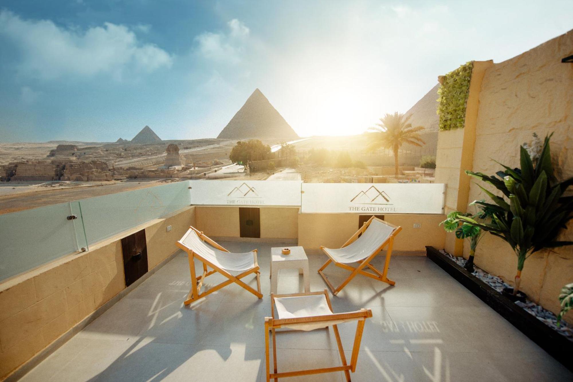 The Gate Hotel Front Pyramids & Sphinx View Kafrat al Jabal Экстерьер фото